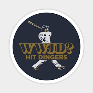 Jesus Aguilar WWJD Magnet